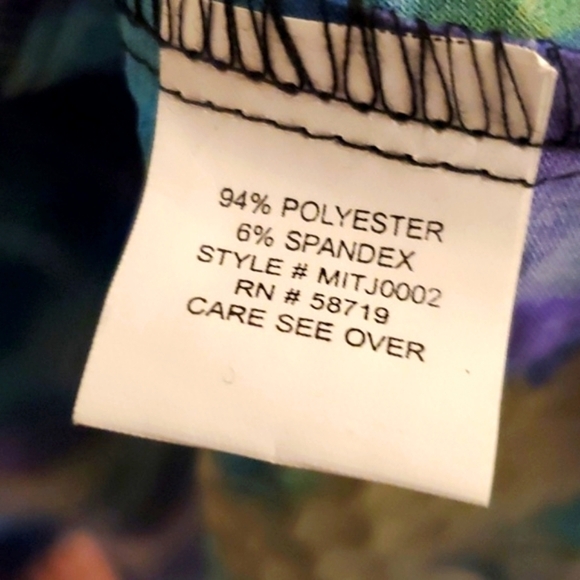 Notations multicolor Jacket Shiny Size Large - Picture 13 of 16